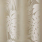 Palm Leaf Burnout Window Sheer Natural 50x84 Inches