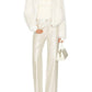 Pistola - Tate High Rise Bowed Wide Leg Jeans