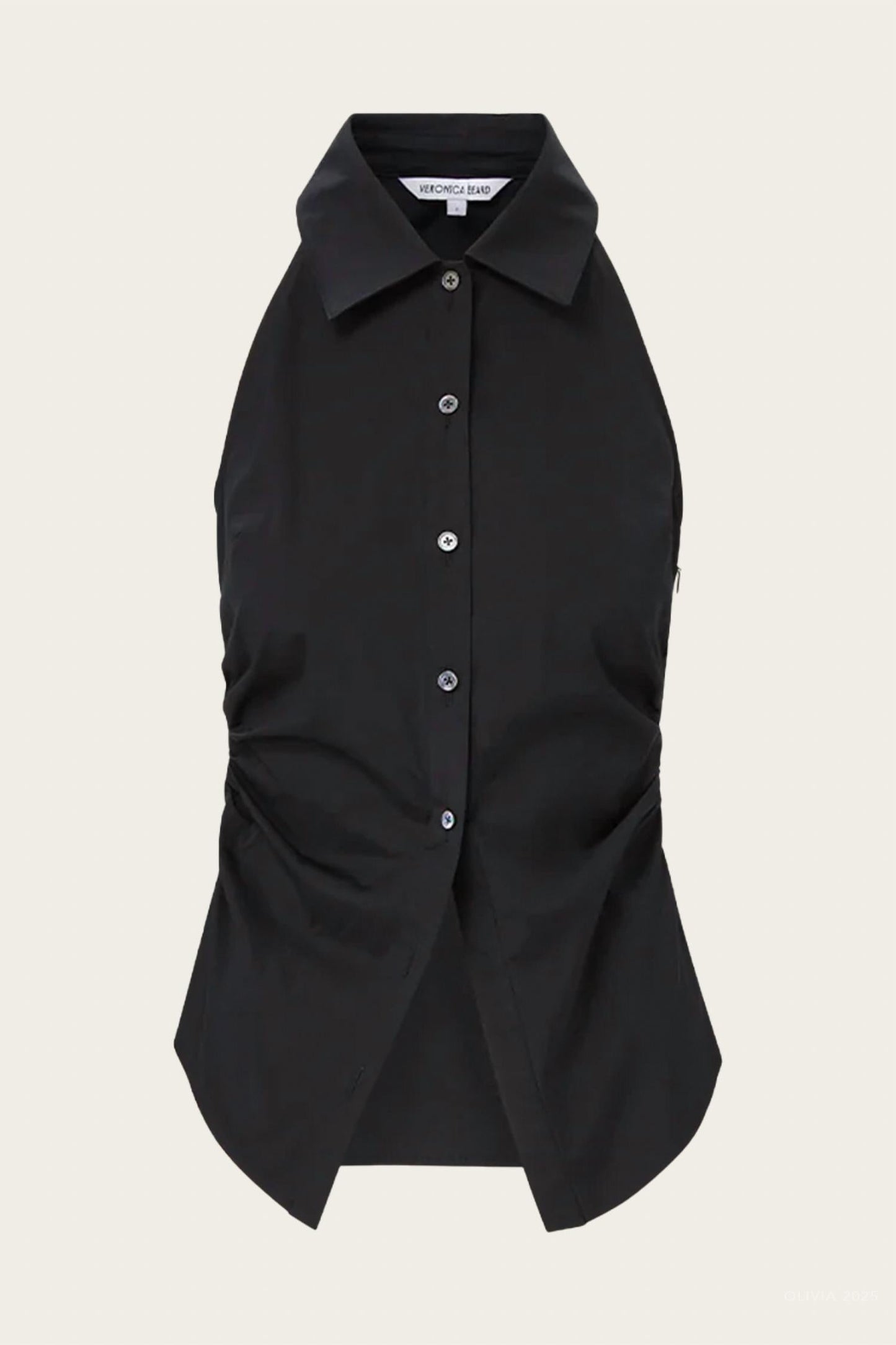 Veronica Beard - Regina Sleeveless Button-down Shirt