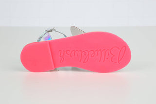 Billieblush - Iridescent Sandals With Large Butterfly