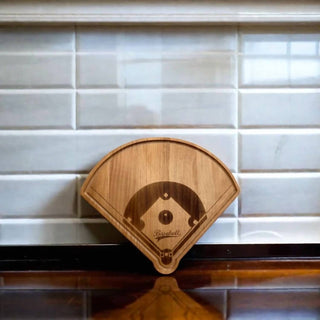 Creative Gifts International - Baseball Diamond Wood Board