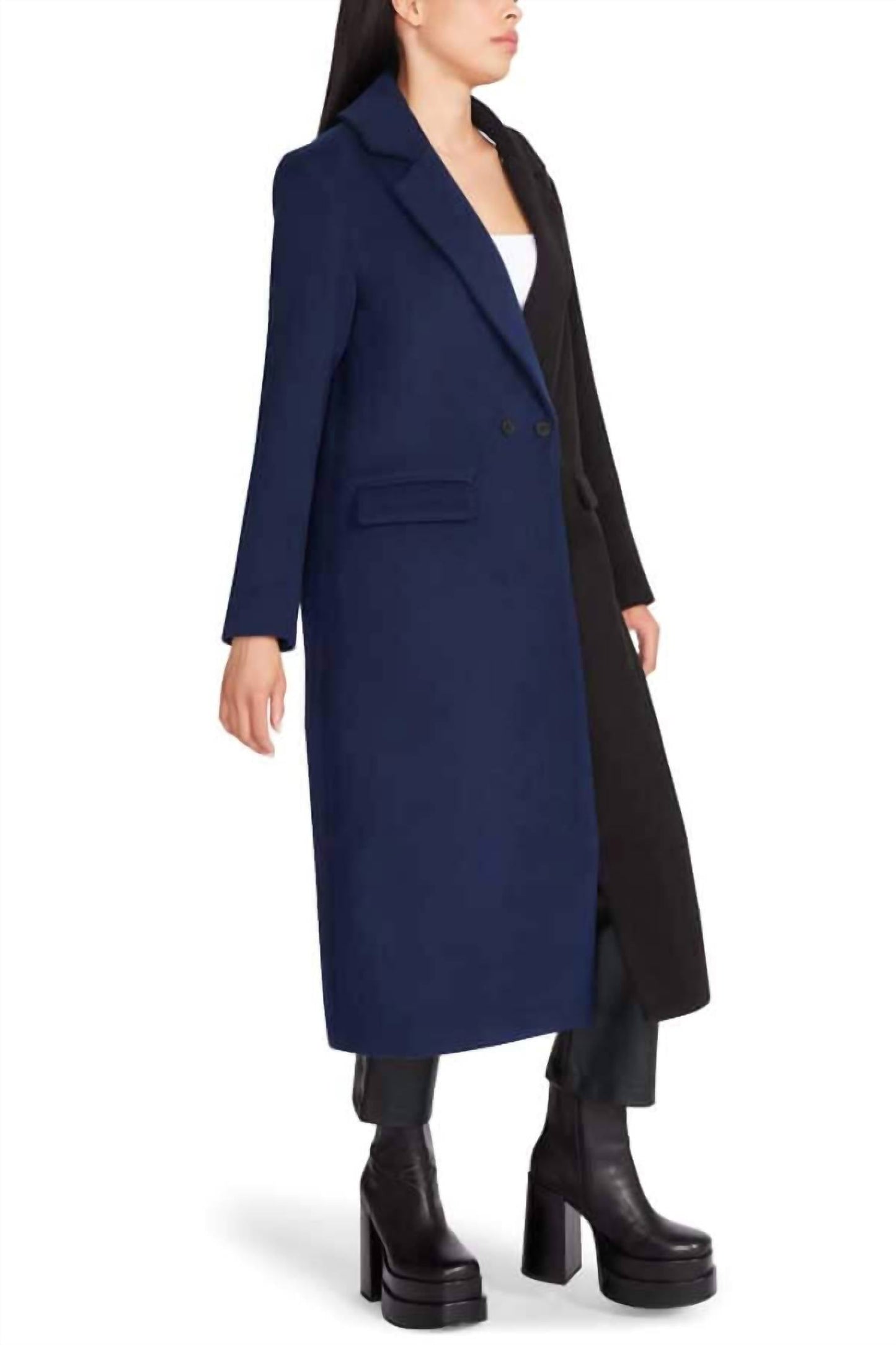 Steve Madden - Caroline Colorblock Coat