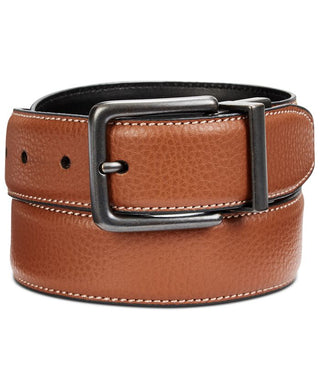 Perry Ellis Men's 35 Mm Casual Reversible Belt Brown Size 40