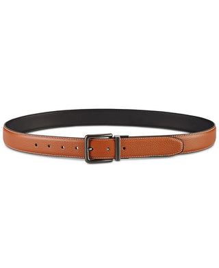 Perry Ellis Men's 35 Mm Casual Reversible Belt Brown Size 40