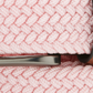 Perry Ellis Portfolio Men's Webbed Leather Trim Belt Pink Size Regular