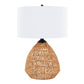 Congo 29" Contemporary Rattan Table Lamp