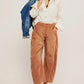 Free People - Good Luck Mid-Rise Barrel Pant