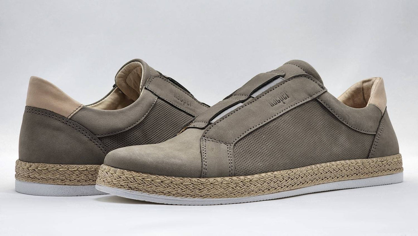 Kcr Group - Women's Lifestyle Slip-On Leather Sneakers