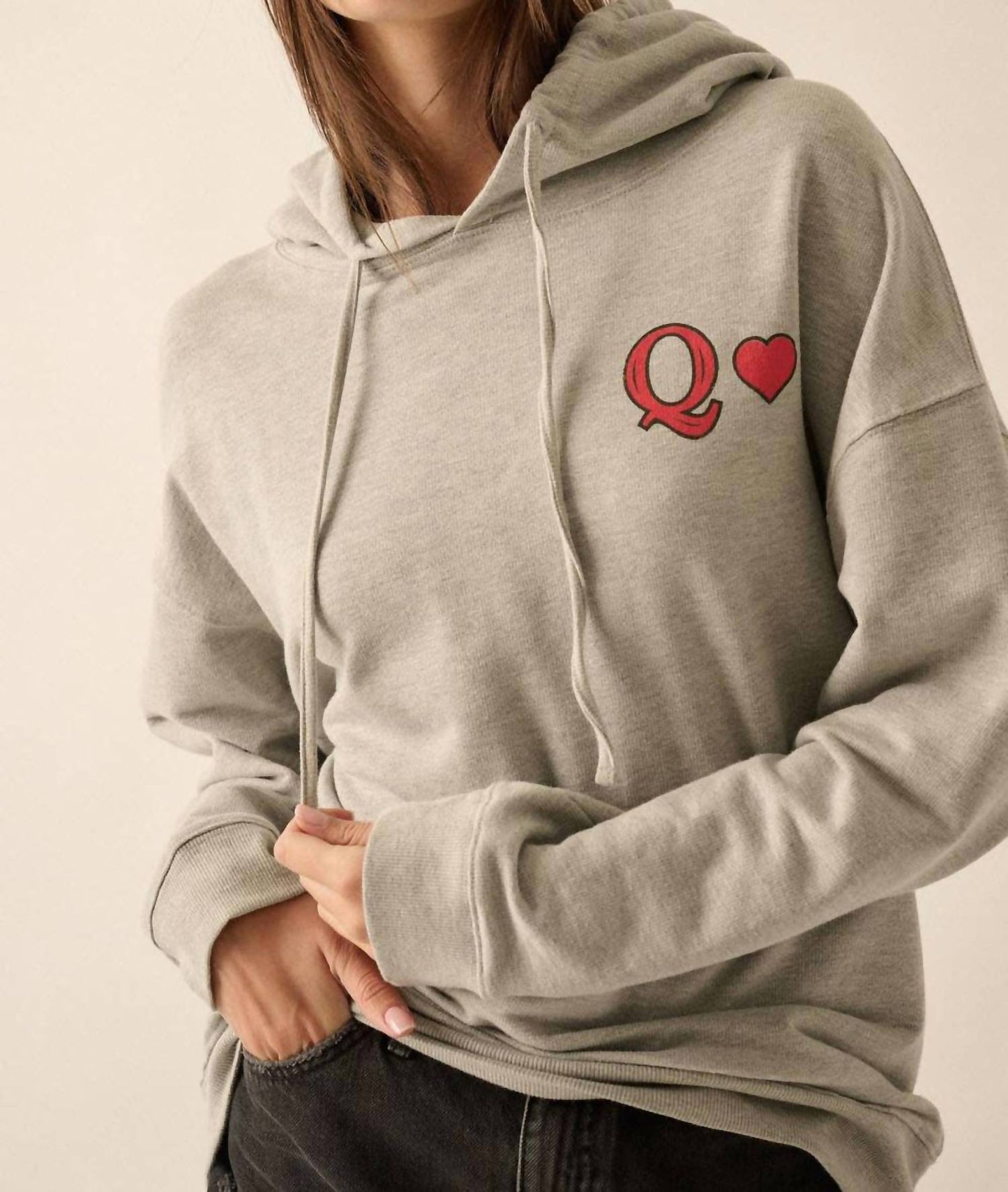 Promesa - Queen Of Hearts Graphic Hoodie