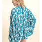 143 Story - Floral Pleated Shirt