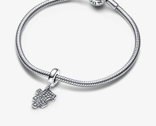 Pandora - Sparkling Puzzle Piece Charm