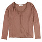 Project Social T - GET UP AND GO MARLED LONG SLEEVE TOP
