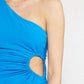 Entro - Cut-out One Shoulder Dress