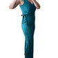 1.State - Sleeveless V-neck Wrap Jumpsuit