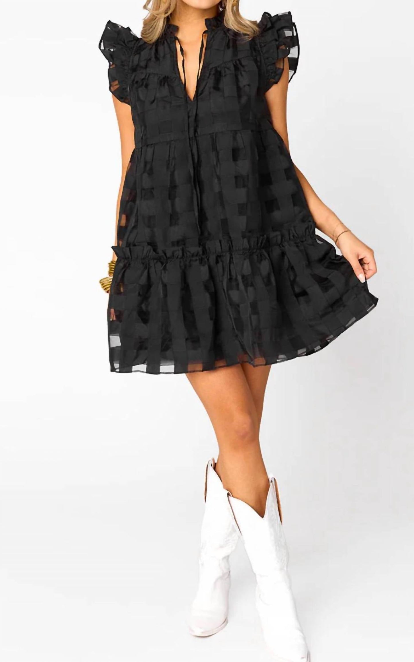 Buddylove - Aubrey Ruffle Short Dress