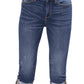 Judy Blue - Destroyed Cuffed Mid-Rise Skinny Capri