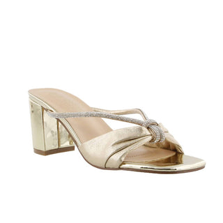 De Blossom Collection - Verona Metallic Slip-on Heel