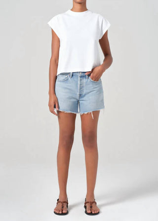 Agolde - Parker Long Denim Short