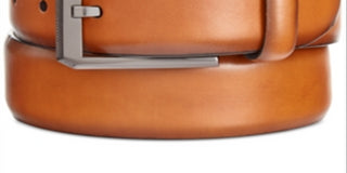 Alfani Men's Feathe Edge Belt Brown Size 32