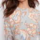 Charlie B - Crew Neck Printed Long Sleeve Sweater
