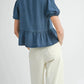 Sadie & Sage - Archives Peplum Tie Front Top