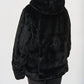 Joseph Ribkoff - Reversible Faux Fur Quilted Puffer Coat