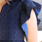 Entro - Women's Nautical Short Sleeve Top
