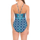 Profile By Gottex - High Neck One Piece Swimsuit