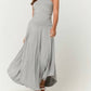 Project Social T - Goddess Strapless Shirred Dress