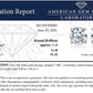 AGS Certified 14K White Gold 1.0 cttw 4-Prong Set Brilliant Round-Cut Solitaire Diamond Push Back Stud Earrings (G-H Color, I1-I2 Clarity)