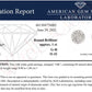 AGS Certified 14K White Gold 1.0 Cttw Brilliant-Cut Diamond Halo-Style Cluster Round Button Stud Earrings (G-H Color, I1-I2 Clarity)