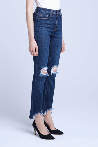 L'Agence - Highline Destructed High-rise Skinny Jean Jean