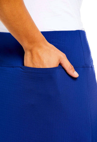 Ibkul - Faux Wrap Skirt