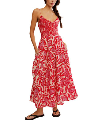 Free People - Sweet Nothings Floral Midi Dress