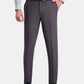 Haggar Men's Premium Comfort Slim Fit Performance Stretch Flat Front Dress Pants Gray Size 34X30