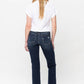 Judy Blue - Mid Rise Ripped Straight Denim Jeans