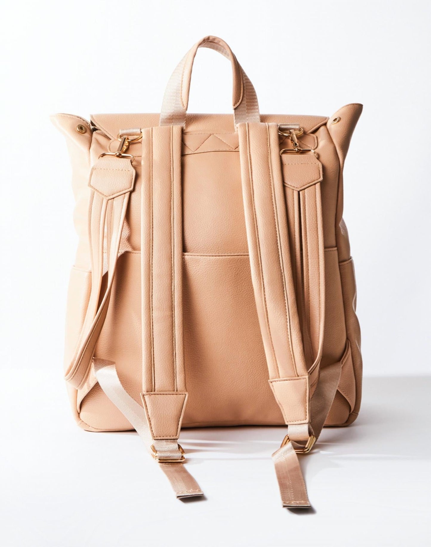 Kenzkustomz - Women's Leather Diaper Backpack