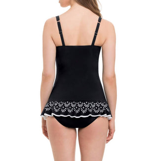 Profile By Gottex - Laser Cut Underwire D-Cup Swimdress