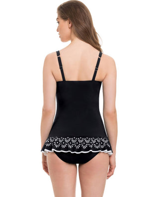 Profile By Gottex - Laser Cut Underwire D-Cup Swimdress
