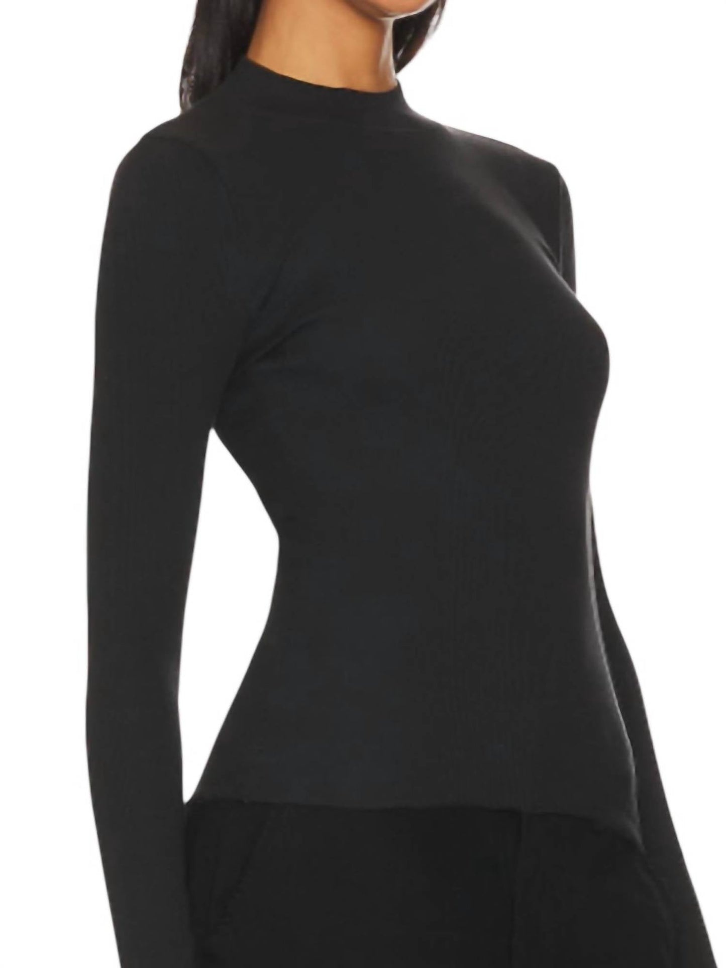 Closed - Mock Neck Long Sleeve Tee