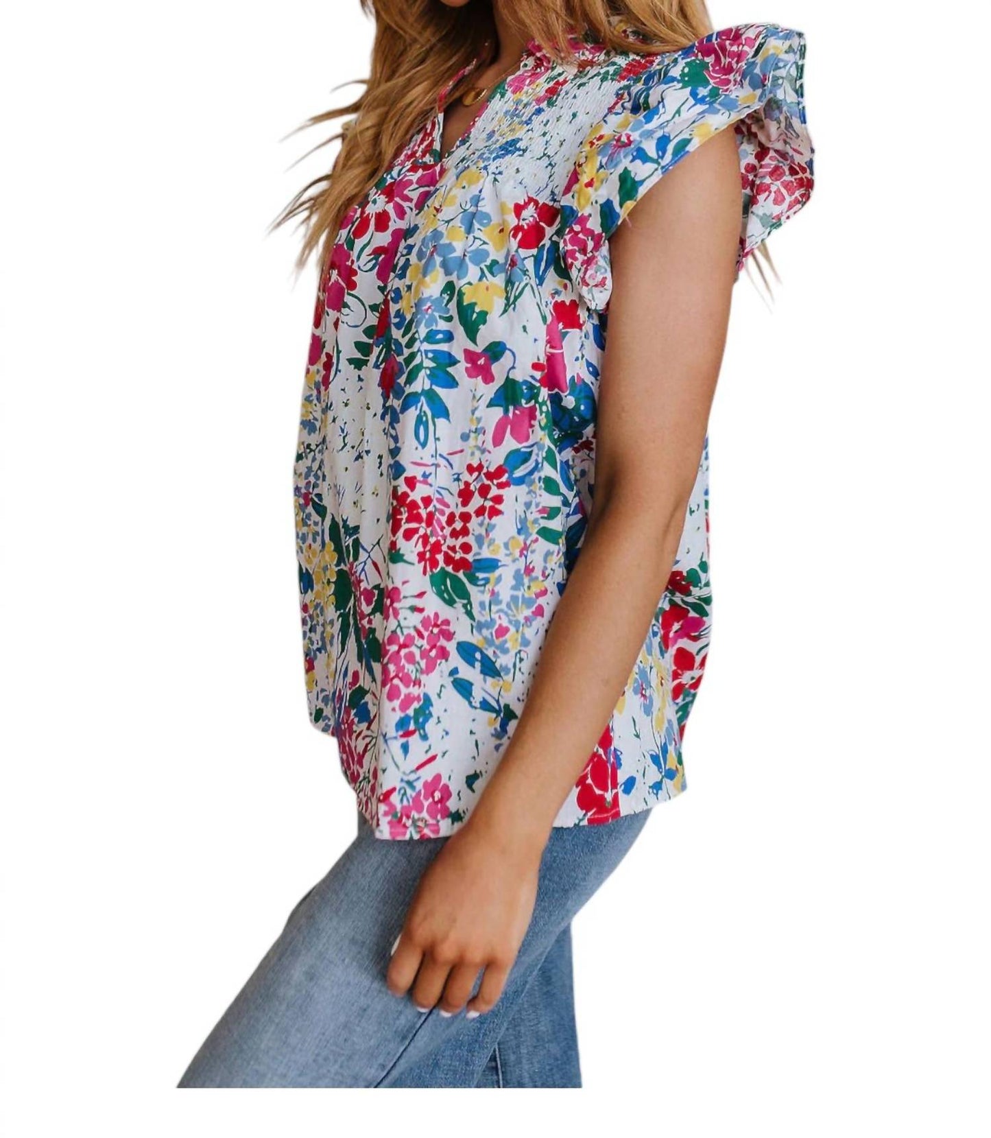 Entro - Floral Impressions Blouse