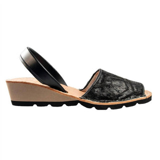 Numa By Spanians - Women's Fabric Wedge Sandals Narrow