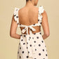 Luxxel - Polka Dot Ruffle Mini Dress