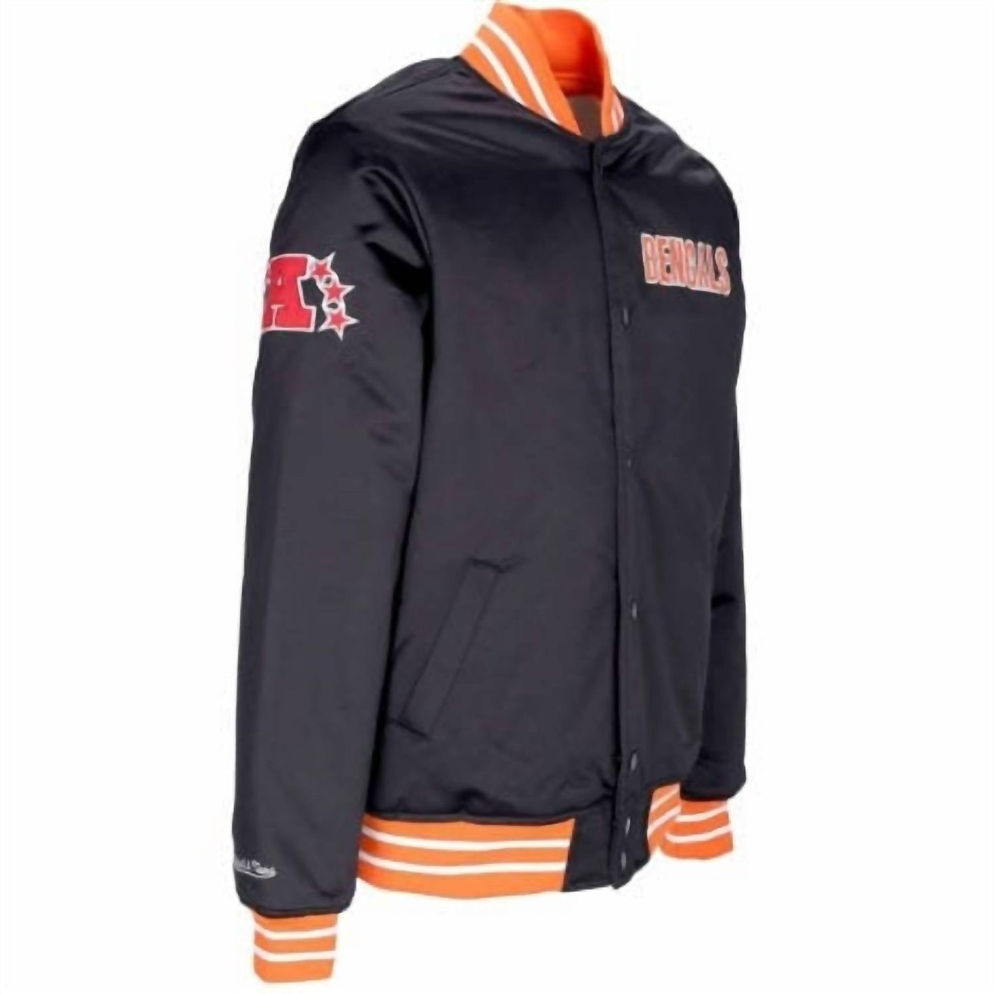 Mitchell & Ness - Unisex Nfl Cincinnati Bengals Heavyweight Jacket