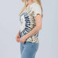 Elliott Lauren - Whirlpool Scoop Tie Dye Tee