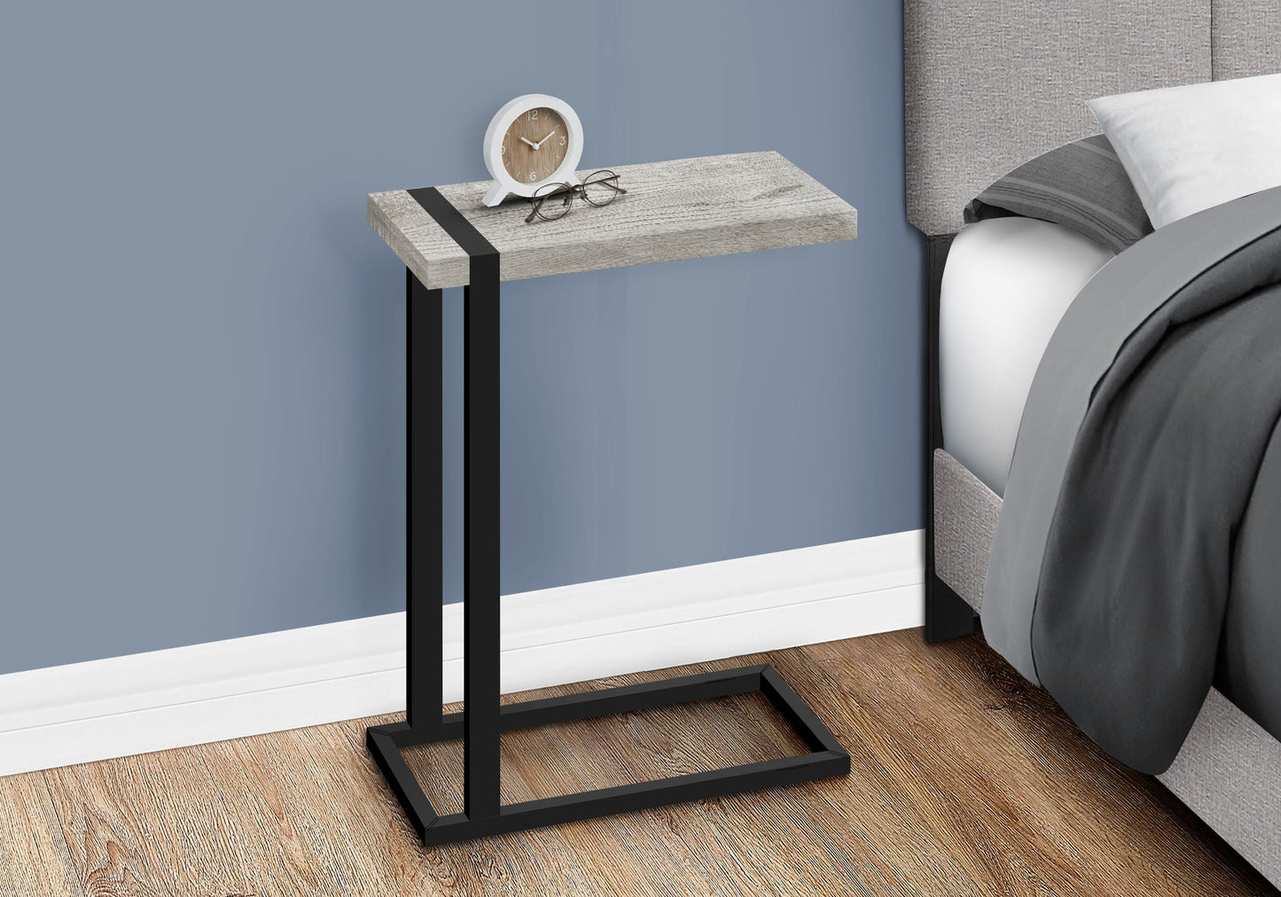 Accent Table, C-Shaped, Contemporary & Modern Stylish Design