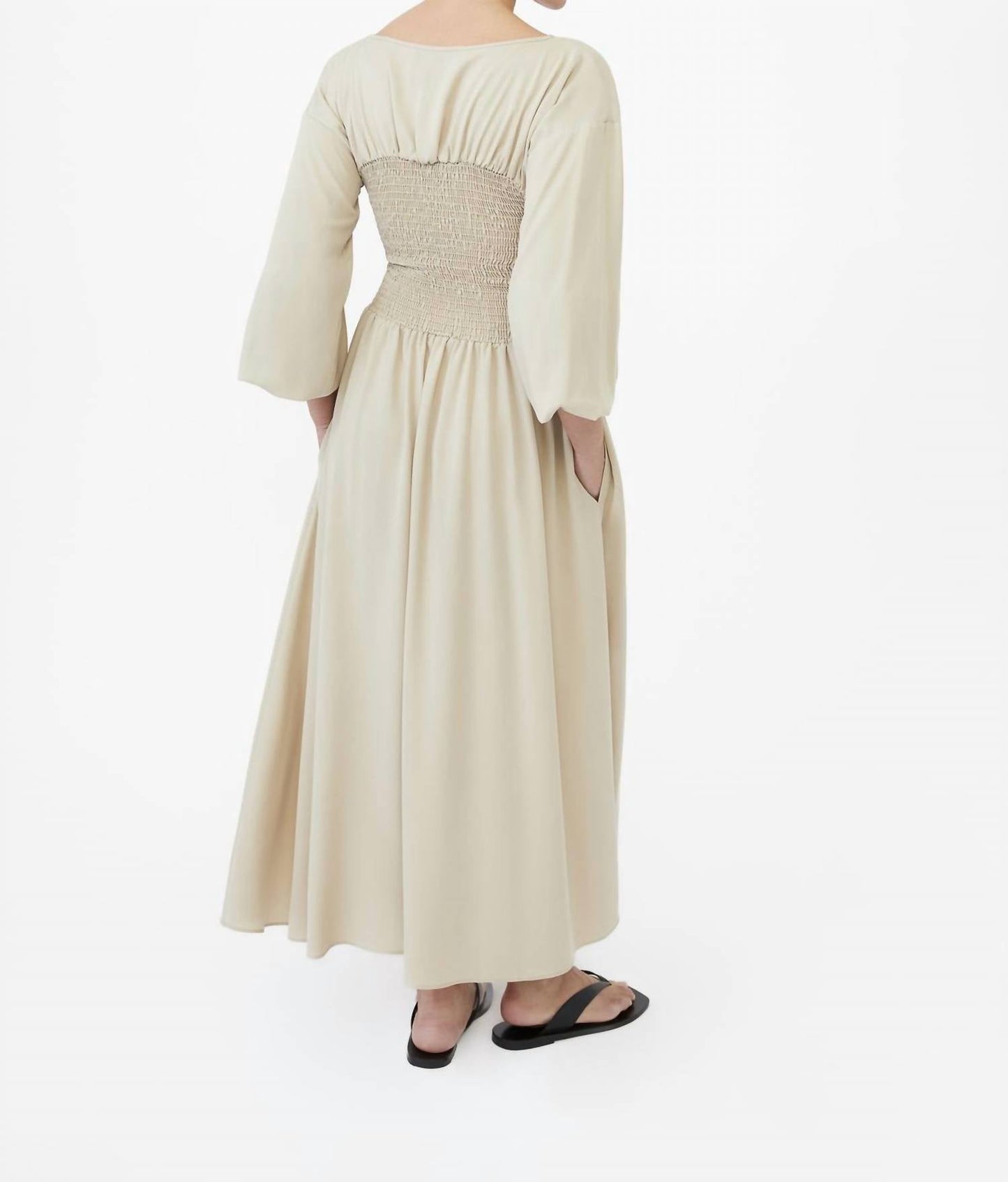 Dāl The Label - Smocked Midi Dress