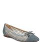 Sam Edelman - May Square Toe Bow Accent Openwork Flats