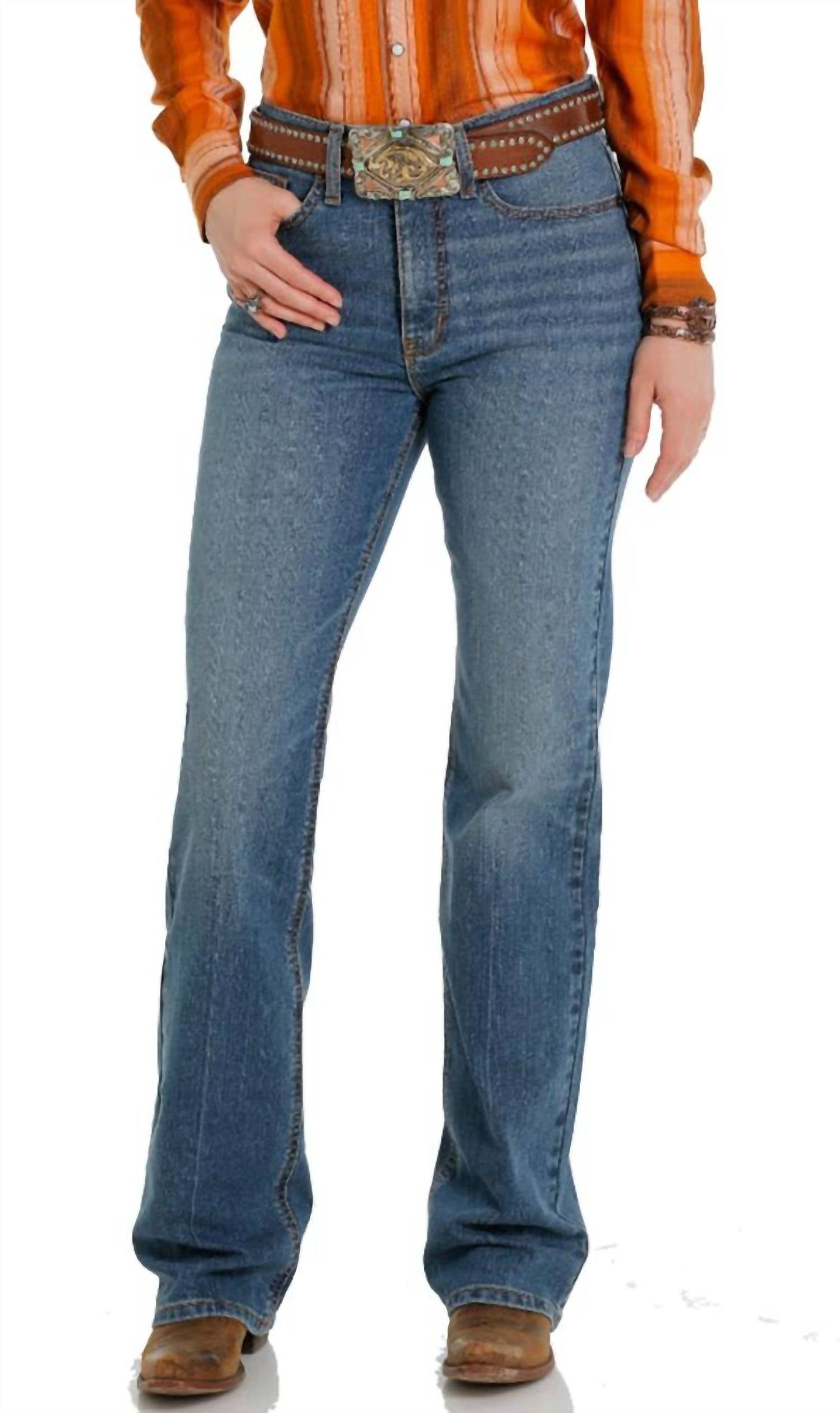 Cruel Girl - Women's Skylar Sky-high Rise Boot Cut Jean