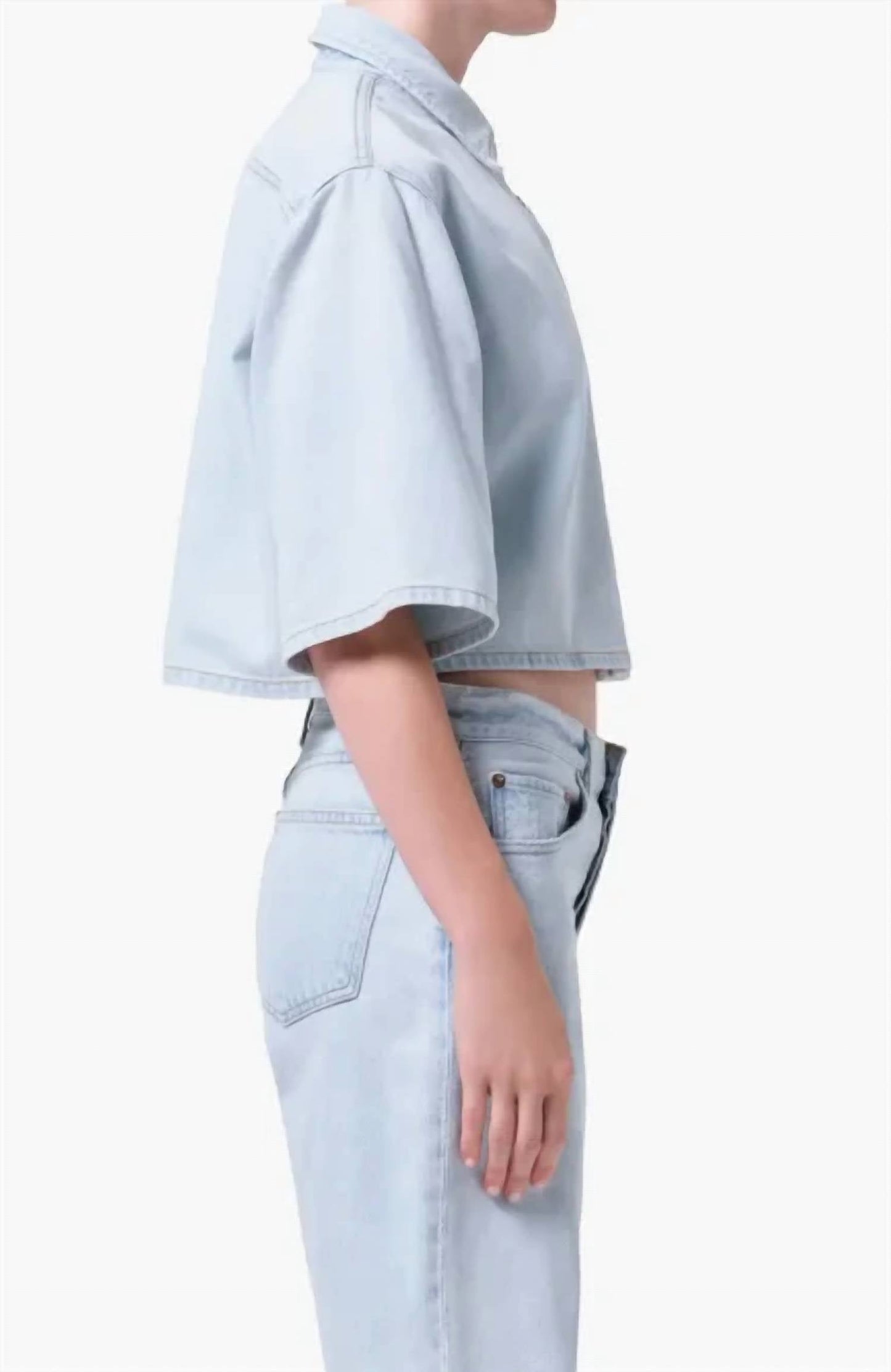 Agolde - Women's Tomine Button-up Shirt
